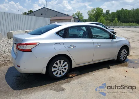 2013 Nissan Sentra S z USA, uszkodzony, nr VIN 3N1AB7AP9DL634812